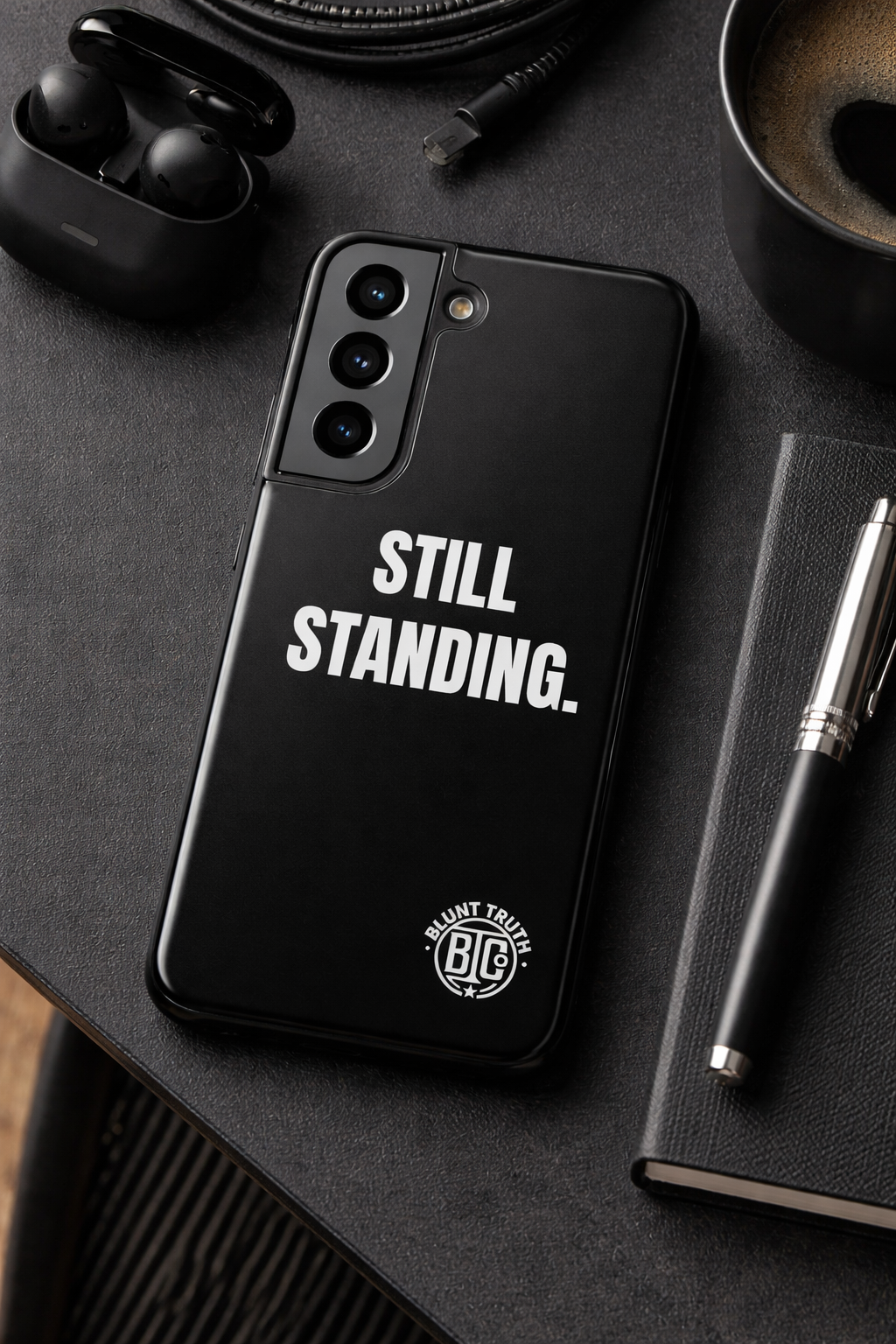 Still Standing Phone Case – Built Not Broken Minimalist iPhone & Samsung Case