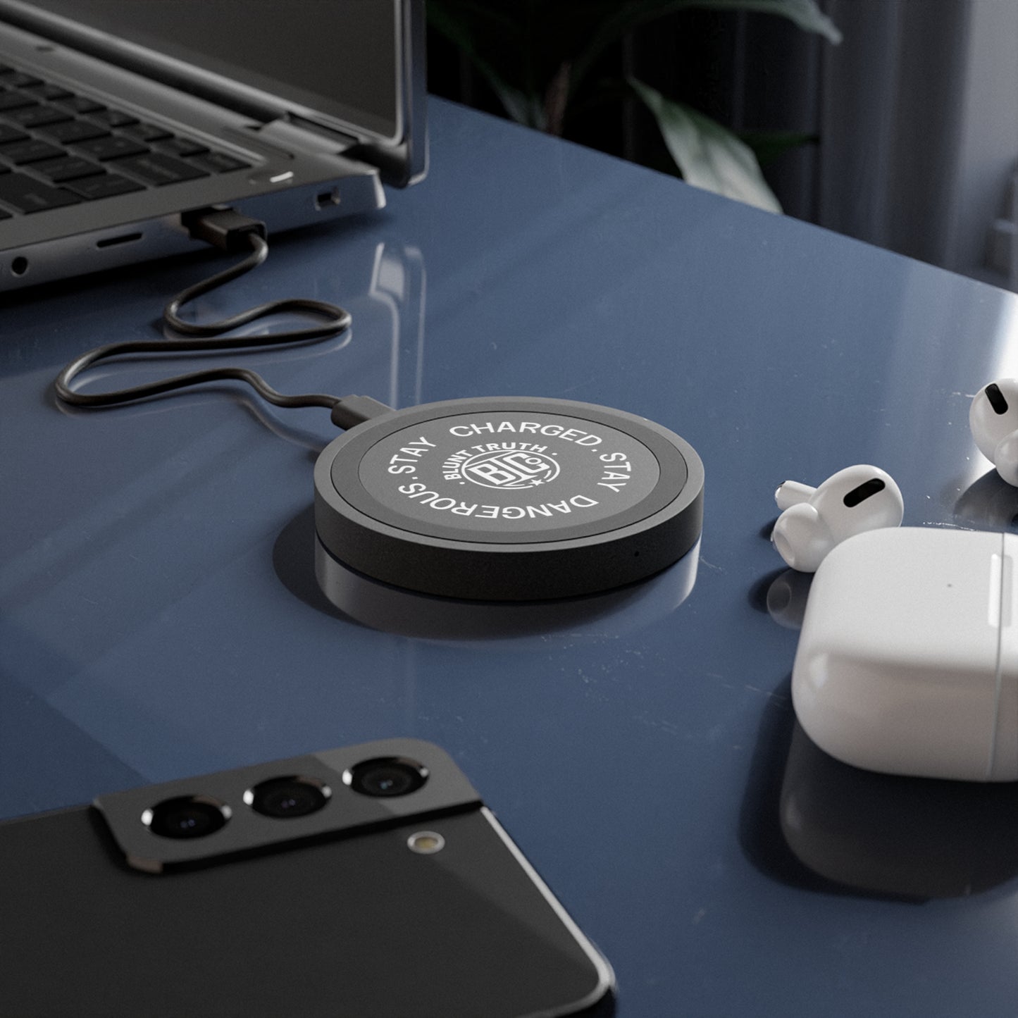 Modern Wireless Charging Pad - Stay Charged, Sleek Design for Home & Office, Perfect Gift for Tech Lovers, Functional Decor, Unique [...]