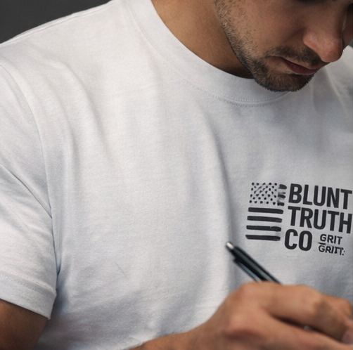 Still Standing Shirt | Motivational Gym T-Shirt | Grit Mindset Apparel | Men’s Streetwear Tee | Blunt Truth Co