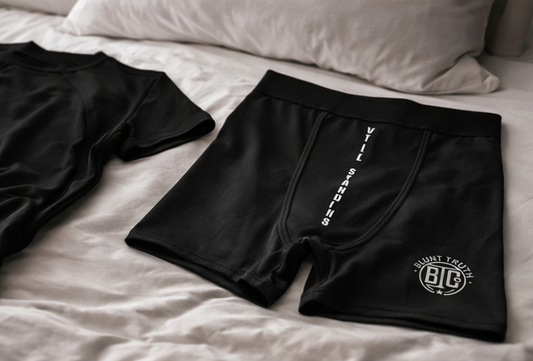 Still Standing Boxer Briefs | Blunt Truth Co | Men’s Performance Underwear | Motivational Athletic Wear