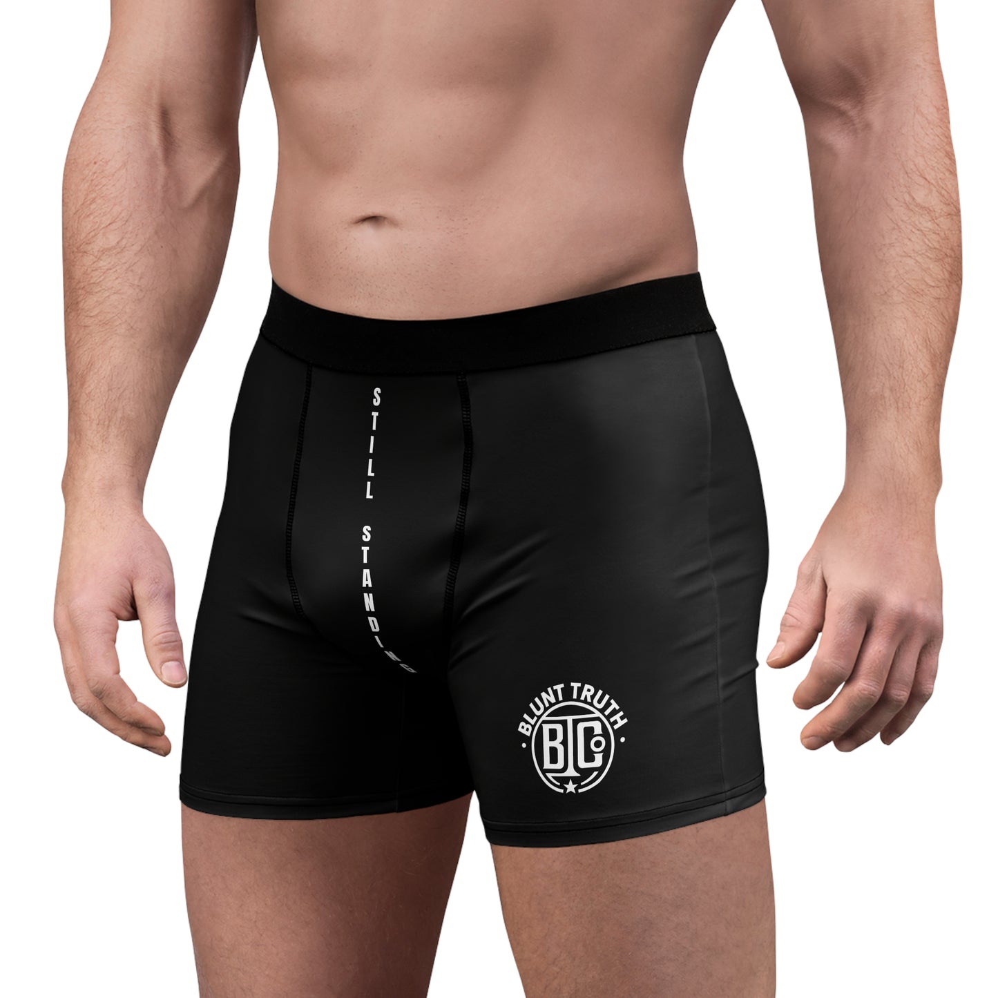 Still Standing Boxer Briefs | Blunt Truth Co | Men’s Performance Underwear | Motivational Athletic Wear