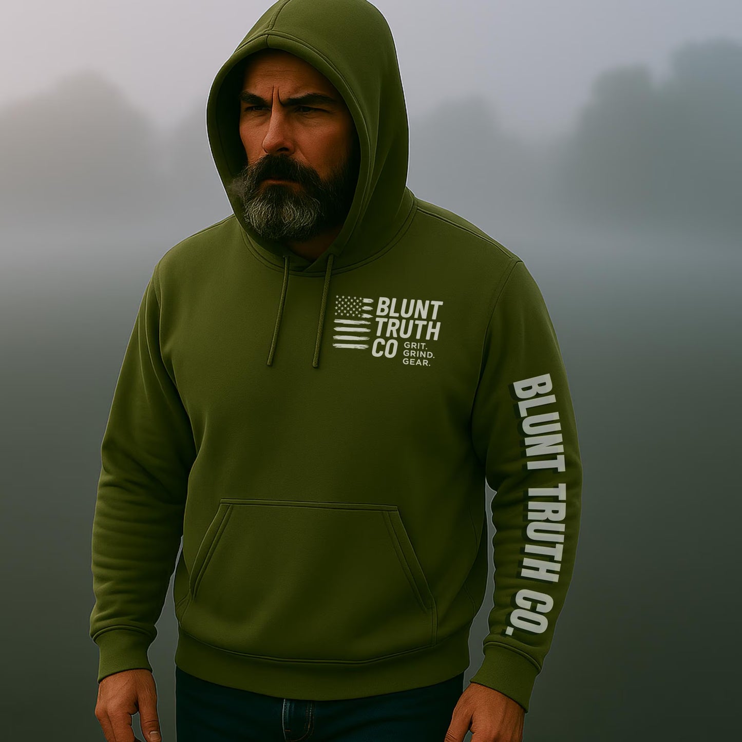Bold Statement Unisex Hoodie - Built for This, Perfect Gift for Him/Her, Casual Outfit, Gym Wear, Everyday Comfort