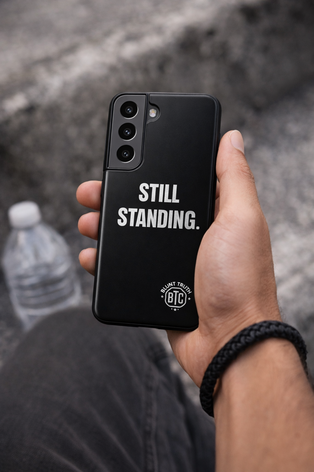 Still Standing Phone Case – Built Not Broken Minimalist iPhone & Samsung Case