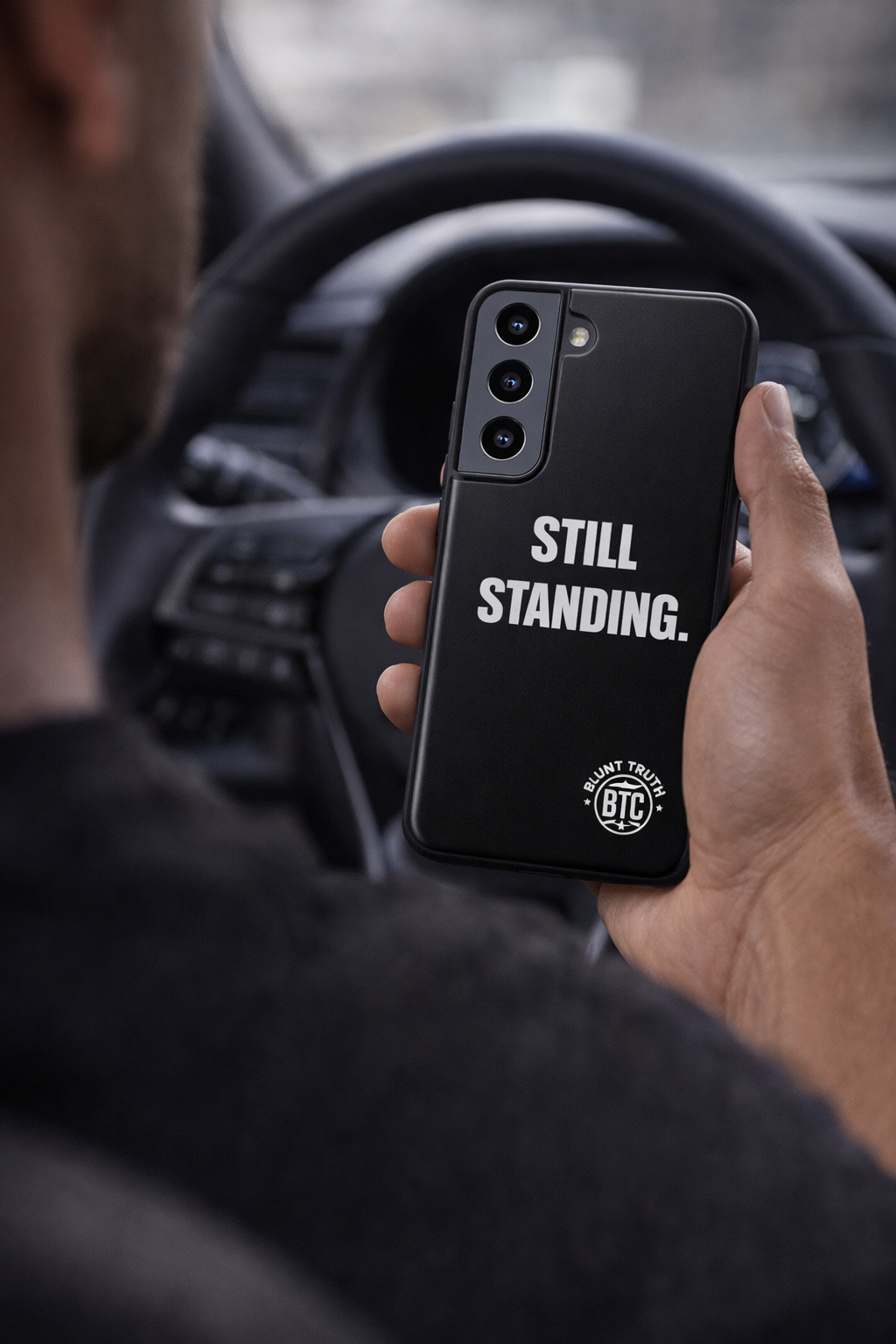 Still Standing Phone Case – Built Not Broken Minimalist iPhone & Samsung Case