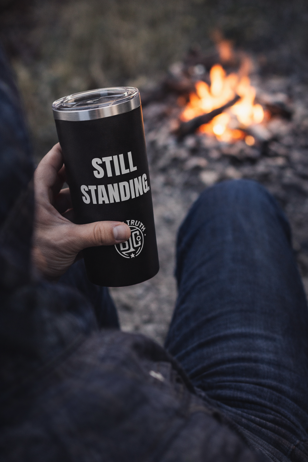 Still Standing Tumbler Built Not Broken Stainless Steel Travel Mug
