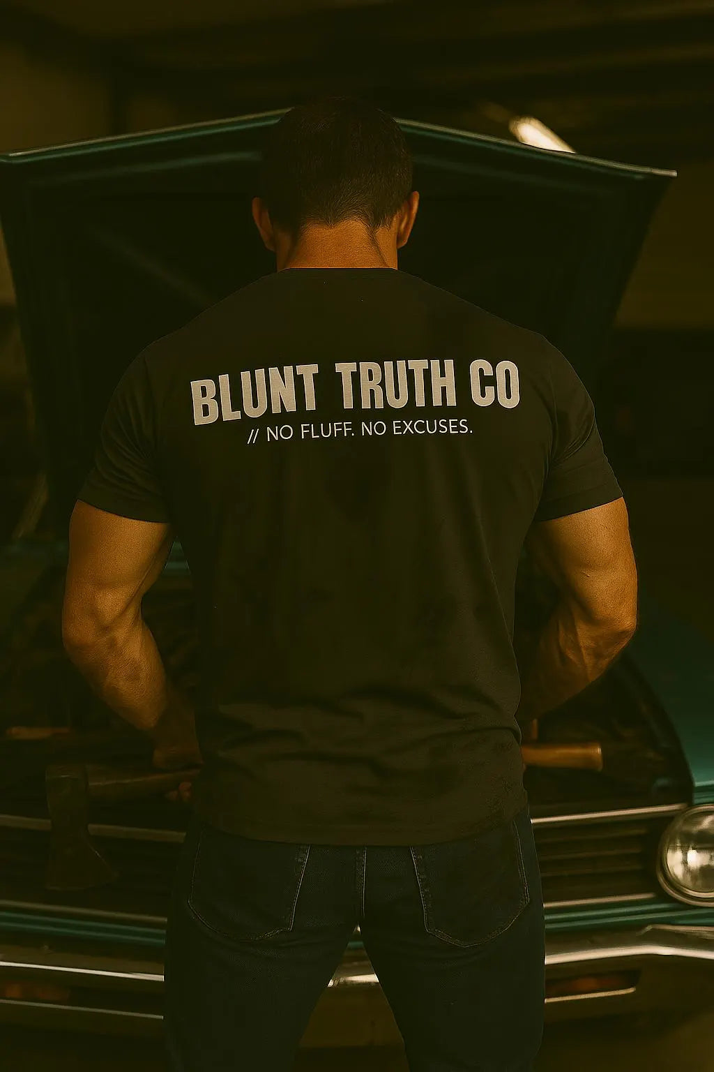 RISE GRIND REPEAT Blunt Truth Co Shirt, No Bullshit Motivation, Mens Gym Shirt, Patriotic Workout Tee, Discipline Over Comfort