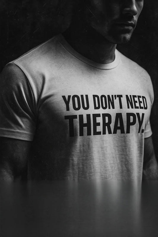 Purpose Over Therapy Motivational Shirt | Grit Quote Tee by Blunt Truth CO